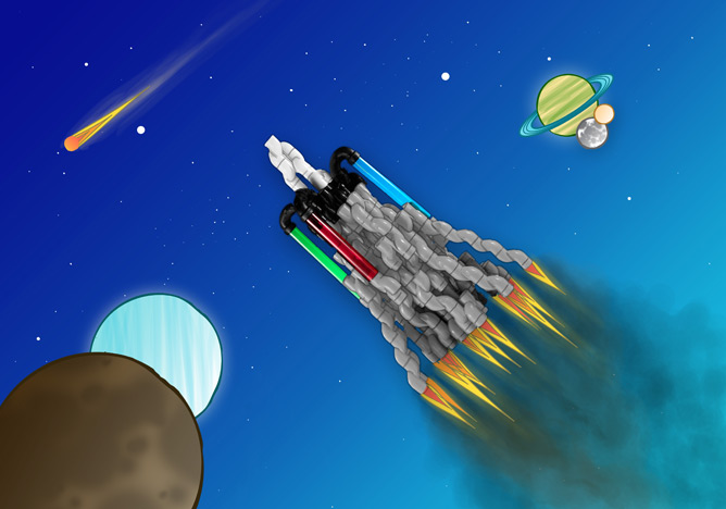FlexBlox Rocket